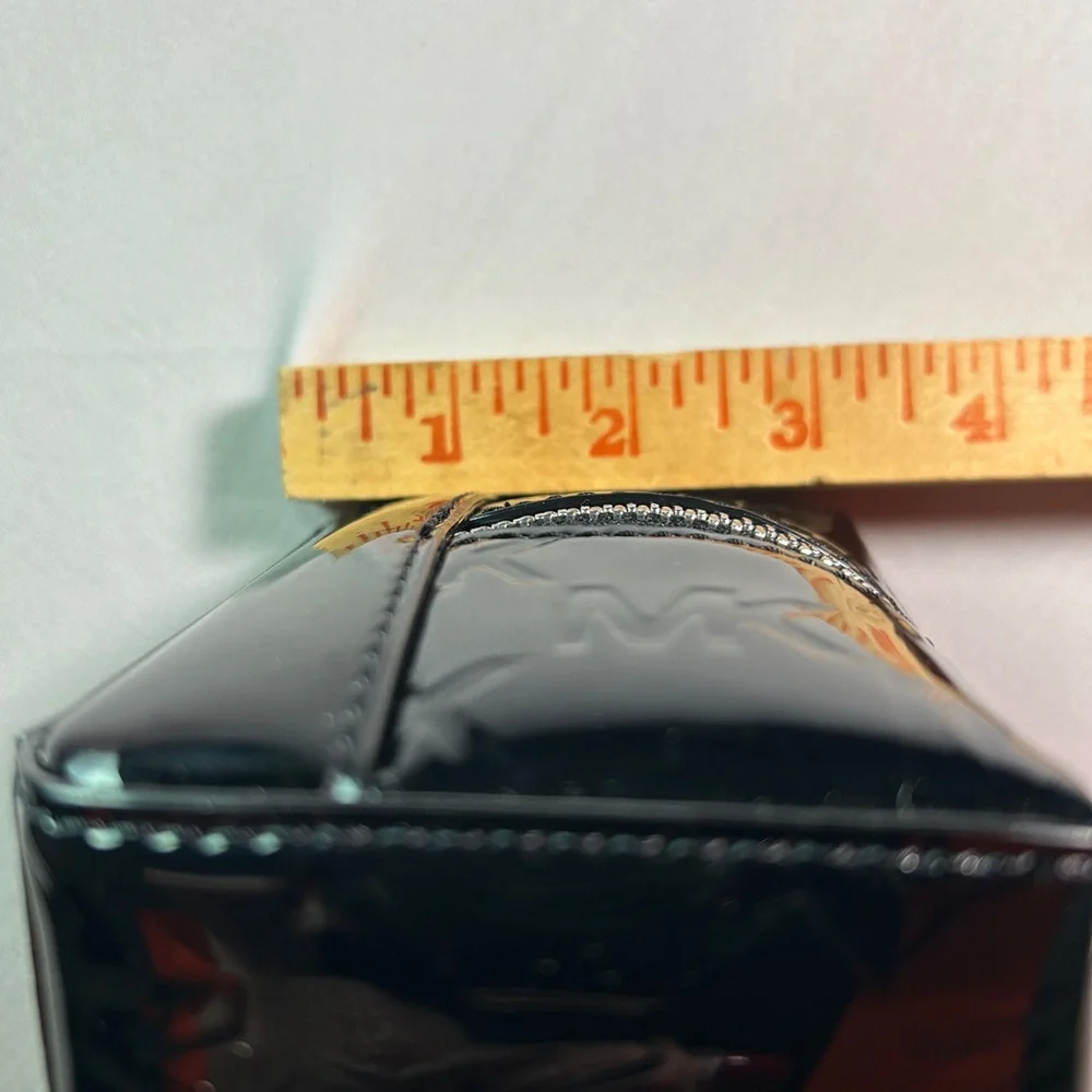 Michael Kors Jet Set Patent Logo Debossed Travel Bag